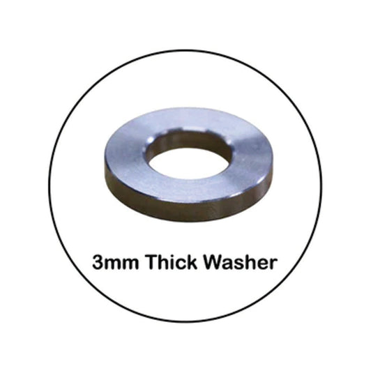 M8 Titanium Washer 3mm Thick