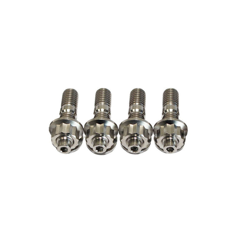 4 Pcs M10x1.25x55mm Titanium Stud Kit for Manifold & Turbo