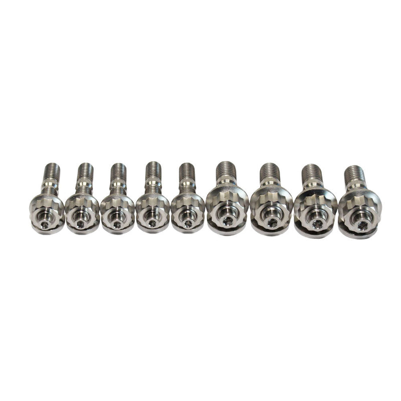 Load image into Gallery viewer, Titanium Turbo Charger Stud Kit For Ford Territory SX SY Barra 4.0L
