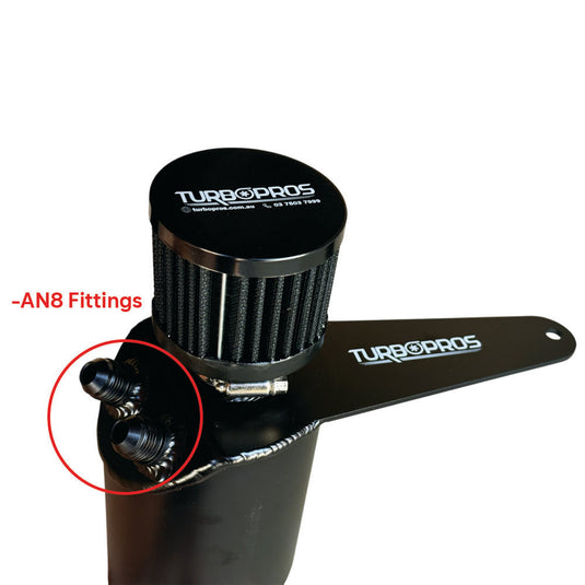Upgrade Billet GT3582R Turbo Charger With AN8 Oil Catch Can For Ford FPV FG F6 Barra 4.0L