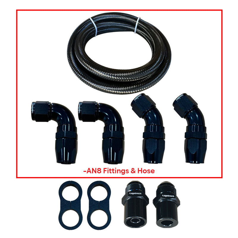 Load image into Gallery viewer, Upgrade Billet GT3582R Turbo Charger With AN8 Oil Catch Can For Ford Falcon FG FGX XR6/G6E Barra 4.0L

