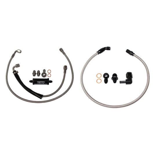 Turbo Pros Turbo Oil Feed Line & Water Line Kit For Ford Falcon XR6 BA/BF/FG Barra 4.0L