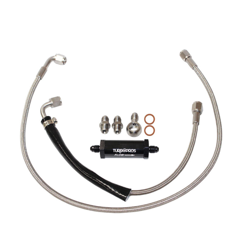 Load image into Gallery viewer, Turbo Pros Turbo Oil Feed Line Kit For Ford Falcon XR6 BA/BF/FG Barra 4.0L

