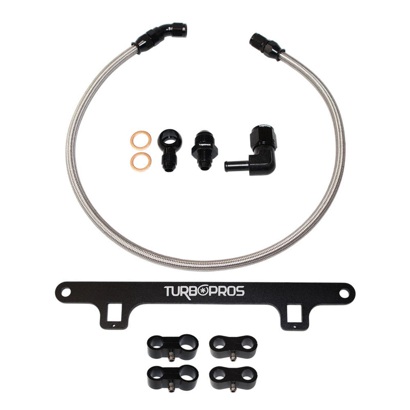 Load image into Gallery viewer, Turbo Pros Turbo Water Line &amp; Support Bracket Kit For Ford Falcon XR6 BA/BF/FG Barra 4.0L
