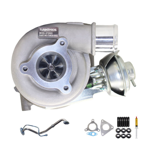 Upgrade Billet Turbo Charger With Genuine Oil Feed Pipe For Nissan Patrol GU ZD30 3.0L